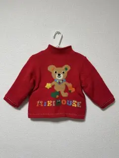 MIKI HOUSE ミキハウス　ニット　アウター　レトロ　90サイズ