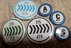 アイマス SideM 6th 缶バッジ Legenders