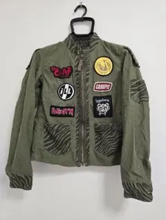 HYSTERIC GLAMOUR ワッペン ミリタリージャケット - メルカリ