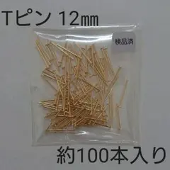 【約100本】Tピン 12㎜ K16GP no.5