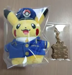 ポケモンセンター 駅長ピカチュウ マスコット アミュプラザ鹿児島