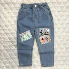 しまむら LITTC リトシー ディズニー デニムパンツ 長ズボン 100のサムネイル