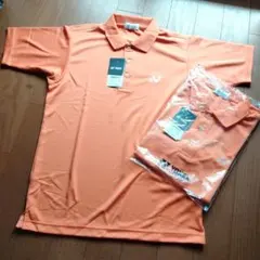 〘２枚セット〙YONEX ヨネックス　ゲームシャツ オレンジ ユニS
