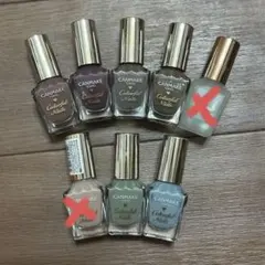 バラ売り⭕️マニキュア6本まとめ売り キャンメイク　カラフルネイズ