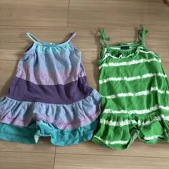 80 女の子　ワンピース　ベビー服　子供服　お出掛け着　夏服　キャミ　まとめ売り