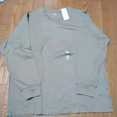 UNIQLO　ソフトタッチ　クルーネックＴ　長袖