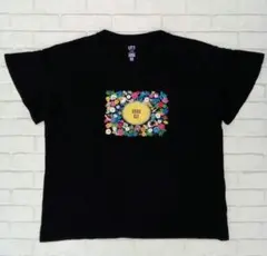 D275 ANNA SUI UNIQLO UT Tシャツ 黒 Lサイズのサムネイル