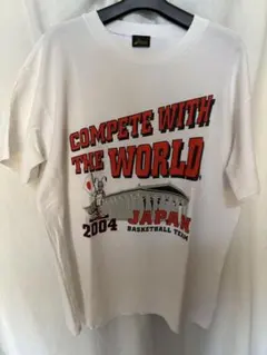 asics 2004 JAPAN バスケットボールチーム Tシャツのサムネイル