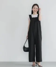 coca シボシャーリングフリルオールインワンのサムネイル