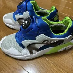 PUMA ディスクブレイズOG スニーカー 27cm ブルーライム