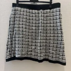 大きいサイズスカート ツイード