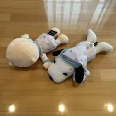 スヌーピー、チャーリーブラウンアフタヌーンティーパジャマぬいぐるみセット