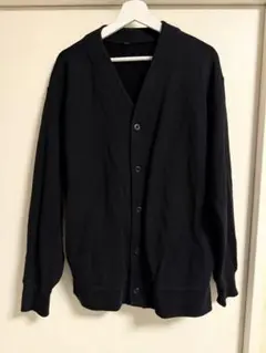 定価4,990円　廃盤UNIQLO ユニクロ　スエット　カーディガン　XL 黒