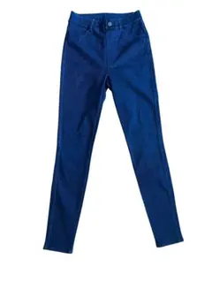 ユニクロ　ヒートテック　ダークブルー スキニーデニム Sサイズ