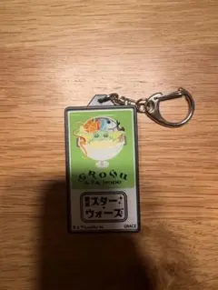 スターウォーズ　喫茶デザイン LEDライトキーホルダー　グローグー