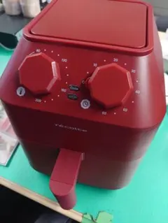新品未使用未開封レコルトエアーオーブンRAO-1(R)レッド赤色ノン
