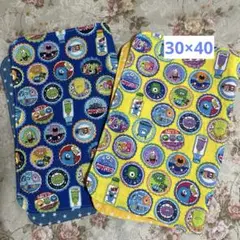 ランチマット（30×40）　モンスターD　（角丸・裏地付）