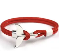 おしゃれの必需品 選べる2つのカラー ホエールテール ブレスレット