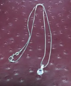 シルバー925 ジルコニアネックレス