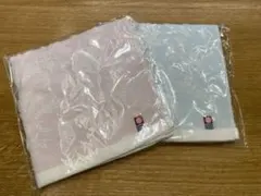 【新品＊未開封】　今治ハンドタオル　花柄　ピンク＊ブルー