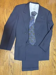 90s ANTONIO FUSCOダブルスーツ& La Paixネクタイ