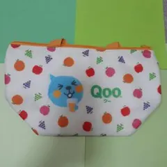 Qoo フルーツ柄 保冷バッグ　クーラーバッグ　クー