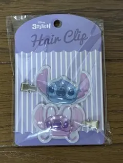 Disney Stitch ヘアクリップ 2個セット