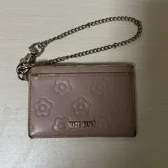 MARY QUANT 花柄カードケース