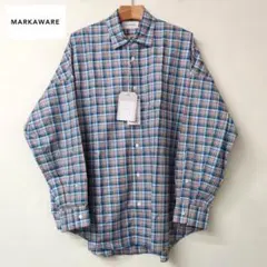 マーカウェア テントシャツ オーバーサイズシャツ 高品質コットン 日本