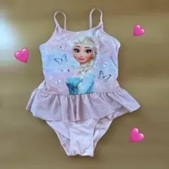 美品　H&M エイチアンドエム　水着　130cm エルサ　スイムウェア