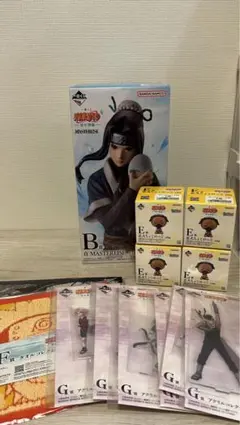 ゆ*ら様 一番くじNARUTO波の国編　B賞　白　他下位賞セット