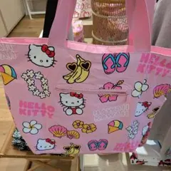 あ*こ様 アロハコレクション ハローキティ トートバッグ ピンク