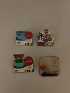 東京2020オリンピック ピンバッジ 4個セット - メルカリ