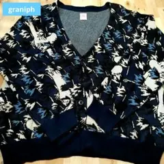 graniph ☆ムーミン☆ニットカーディガン ユニセックスS完売品