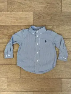 Ralph Lauren ストライプ ボタンダウンシャツ 12M