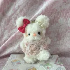 ハンドメイド うさぎ ぬいぐるみ チャームのサムネイル