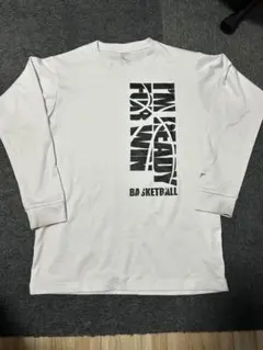 XG ホワイト 長袖 バスケットボールウェア160