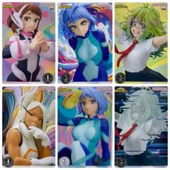 ヒロアカ グリグラ 麗日お茶子 ミルコ 波動ねじれ 葉隠透 6種セット