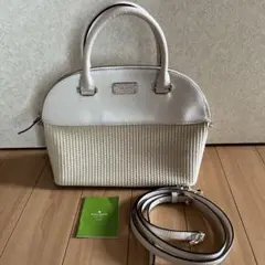 ケイトスペード　2wayかごバック