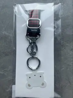 familiar ブランド ファミリアライン スマホショルダーストラップ 赤系