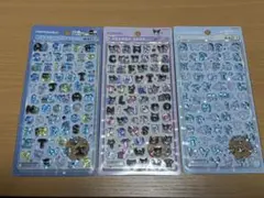 ボンボンドロップシール　文字　moji サンリオ　3個セット