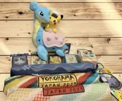 ポケモンWCS2023 プレイマット・デッキシールド　ラプラス など　9点セット