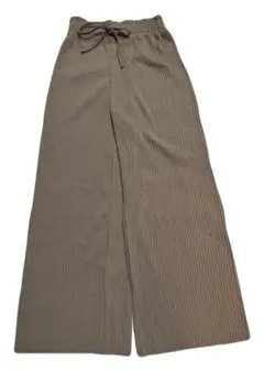 fifth リブワイドパンツ モカ M