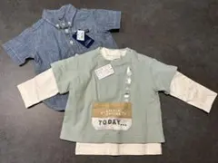 子供服 男の子 トップス 半袖 長袖 夏 新品未使用 80