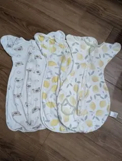 スワドル3着セット（Sサイズ、Coperta、BRILBE）