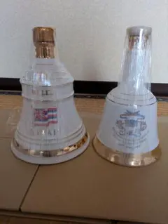 古酒 BELL'S ベル型陶器ボトル スコッチ 43% 750ml、500mlのサムネイル