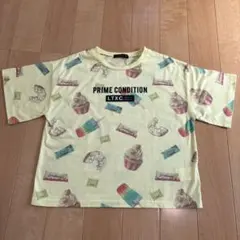 カップケーキプリント Tシャツ Mサイズのサムネイル