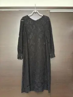ROPE ブラックレース ワンピース M