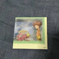 デジモン AniBirth メモリーコレクション泉光子郎＆テントモン ステッカー