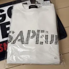 SAPEur トレーナー クルーネック L ホワイト 千鳥柄 サプール - メルカリ